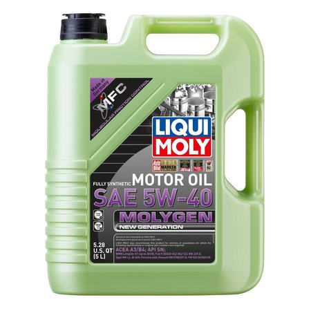 Liqui Moly Molygen New Generation 5W-40, 5 Liter, 20232 20232